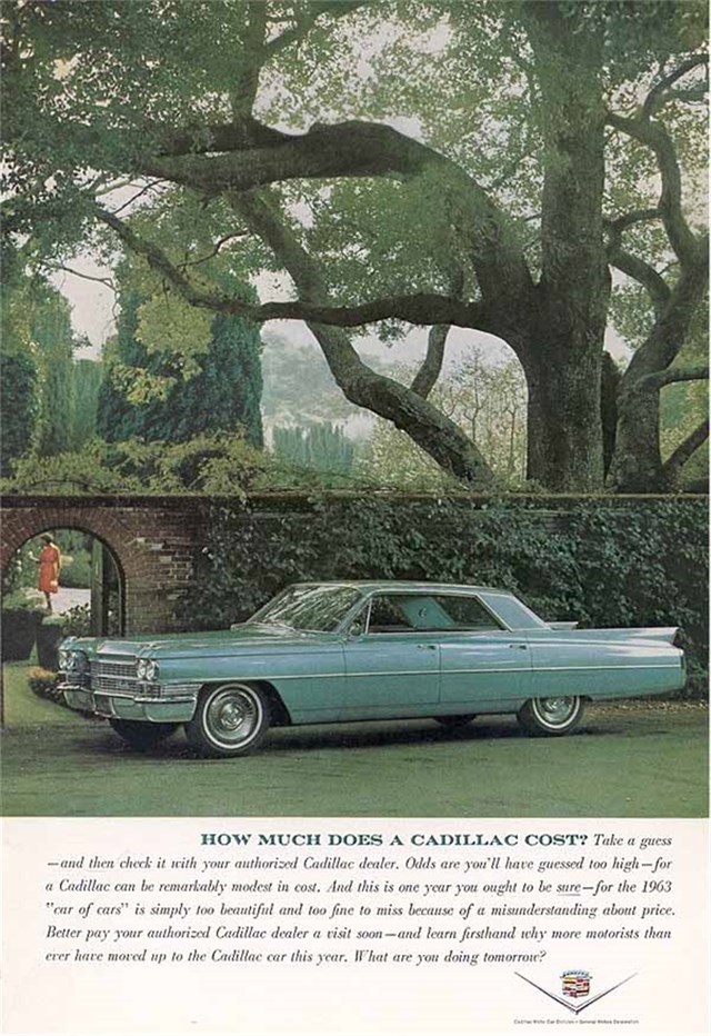 Cadillac Varios 1963 #613 publicidad impresa
