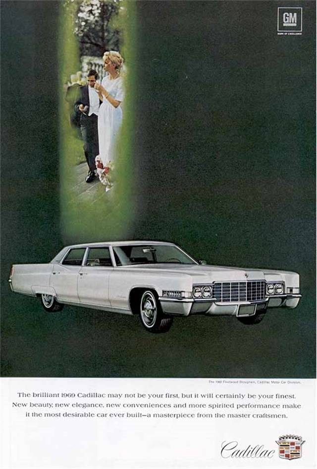 Advertising of Cadillac Fleetwood 1969 #813