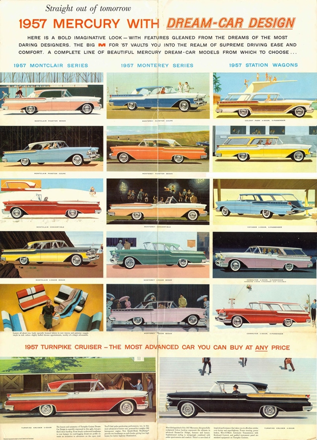 Advertising of Mercury Varios 1957 #1174