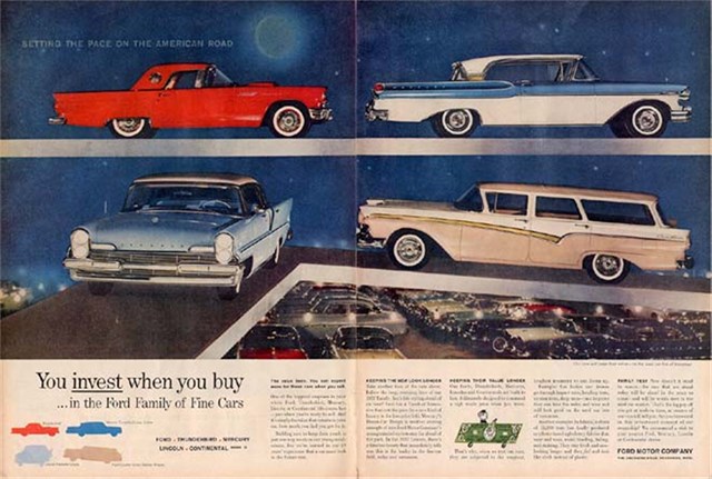 Ford Varios 1957 #28 publicidad impresa