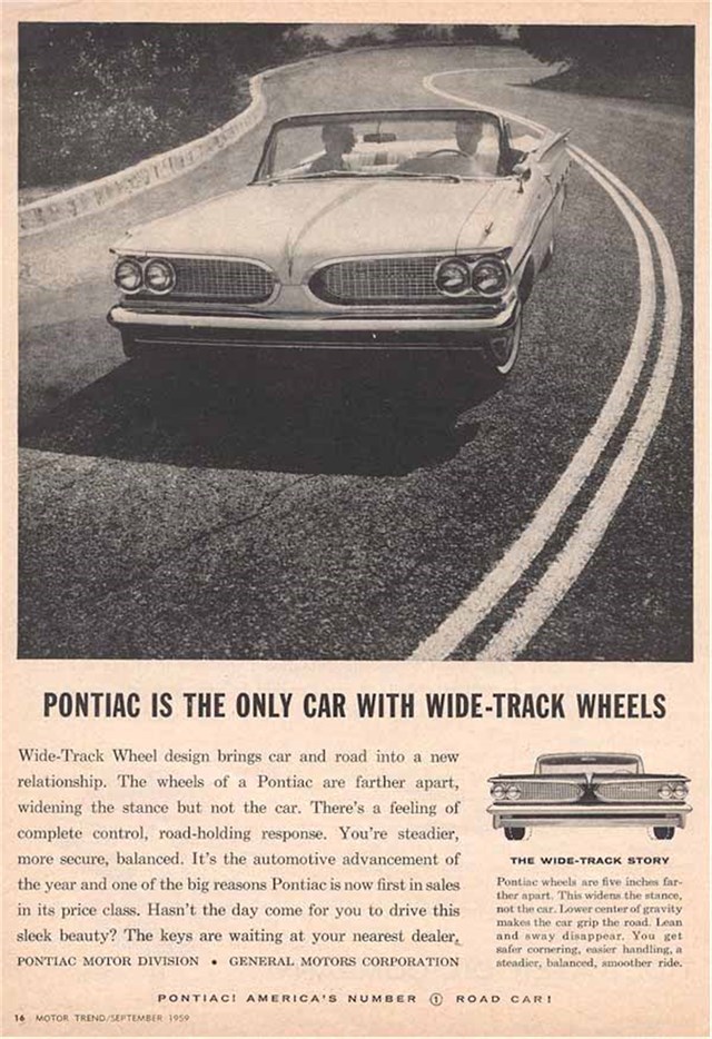 Pontiac Varios 1959 #532 publicidad impresa