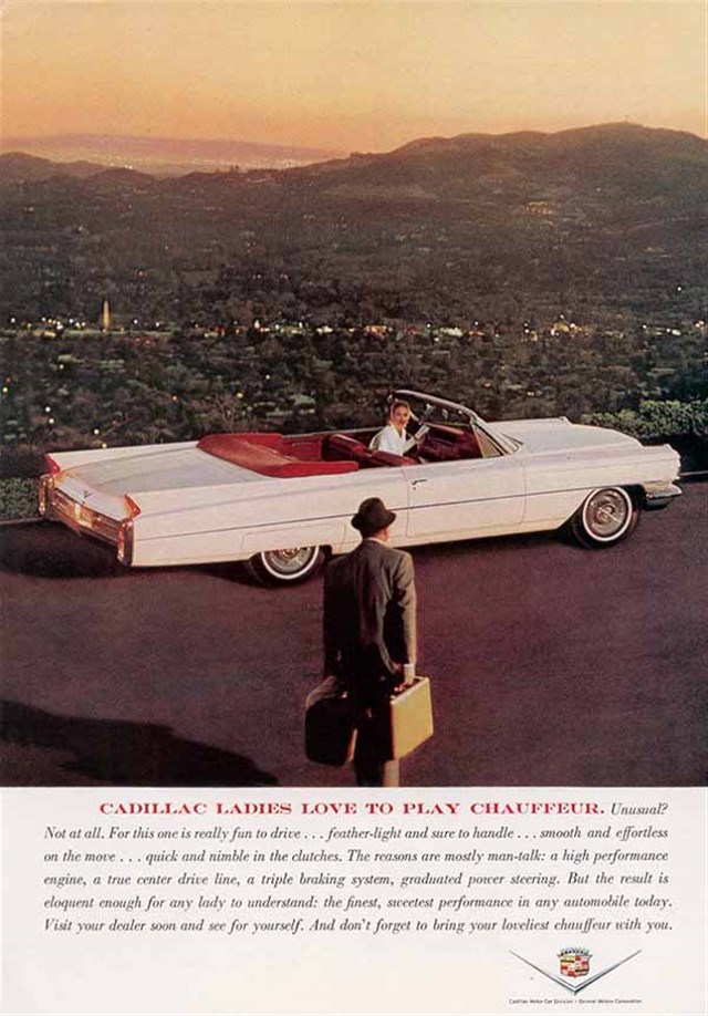 Cadillac de Ville 1963 #614 publicidad impresa