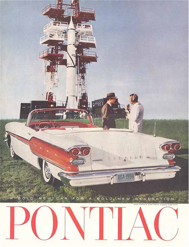 Pontiac Parisienne 1958 #533 publicidad impresa