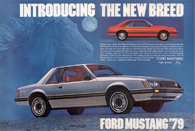 Ford Mustang 1979 #1112 publicidad impresa