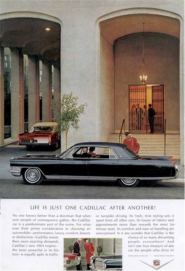 Cadillac Antique 1964 #616 publicidad impresa