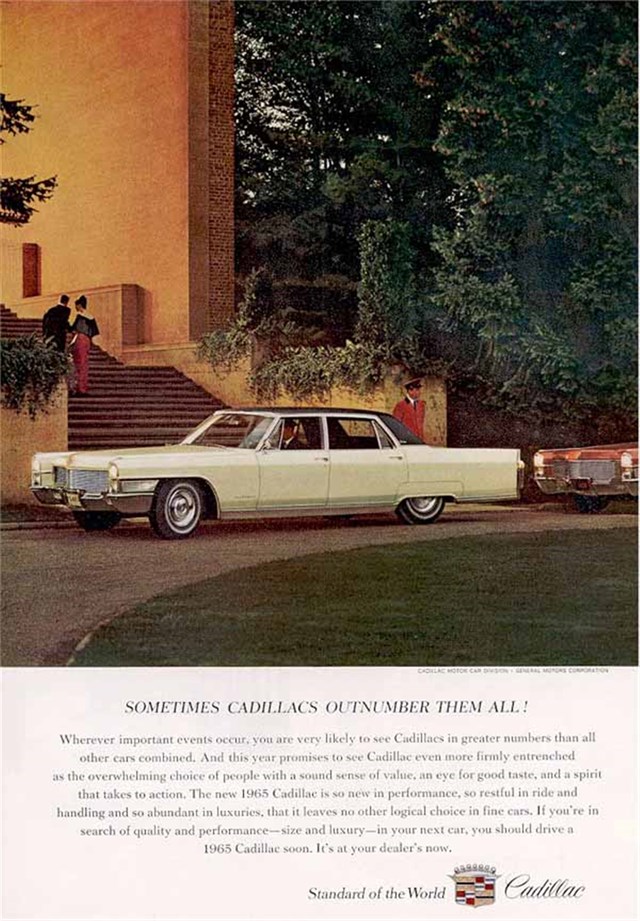 Cadillac Serie 60 Special 1965 #618 publicidad impresa