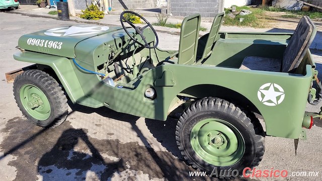 1946 JEEP Cj2A - Desfile Monterrey Día Nacional del Auto Antiguo