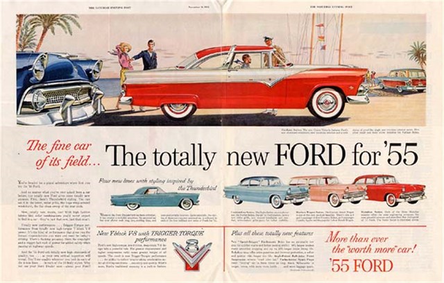 Ford Varios 1955 #11 publicidad impresa