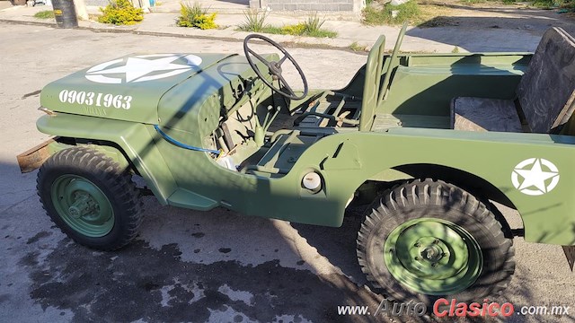 1946 JEEP Cj2A - Desfile Monterrey Día Nacional del Auto Antiguo