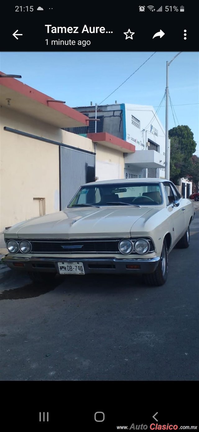 1966 Chevrolet Chevelle - Desfile Monterrey Día Nacional del Auto Antiguo