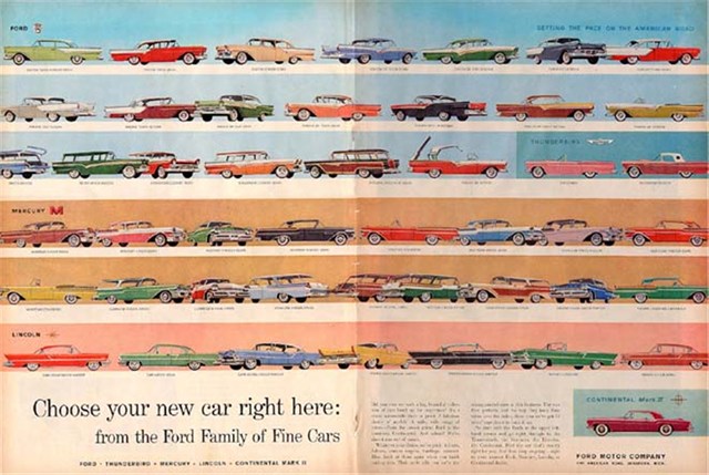 Ford Varios 1957 #34 publicidad impresa