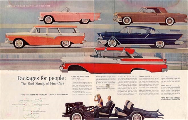 Ford Varios 1957 #35 publicidad impresa