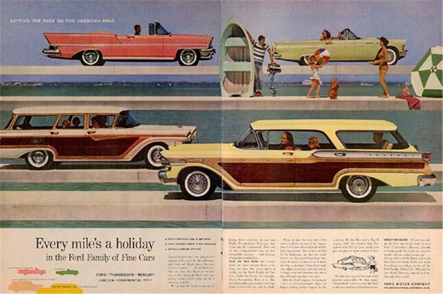 Ford Varios 1957 #36 publicidad impresa