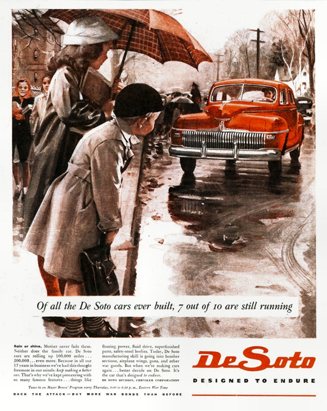 Advertising of DeSoto Sedan 1942 #1183