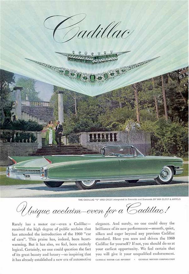 Cadillac Serie 62 1960 #543 publicidad impresa