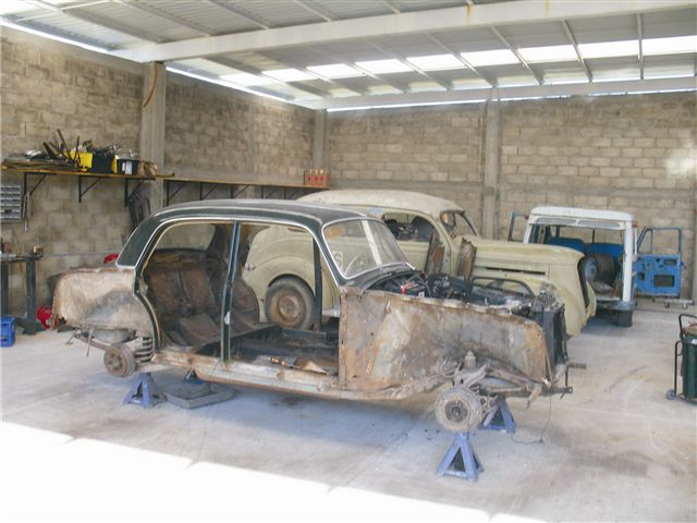 Restauración de Autos Antiguos.