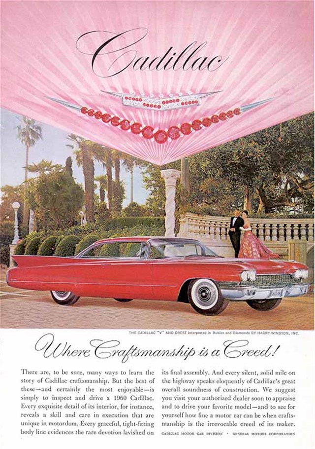 Advertising of Cadillac Serie 62 1960 #544