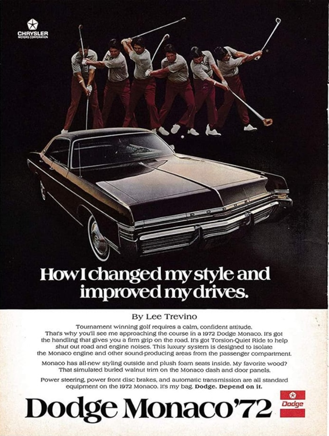 Advertising of Dodge Monaco 1972 #1187