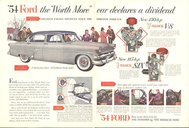 Ford Varios 1954 #41 publicidad impresa