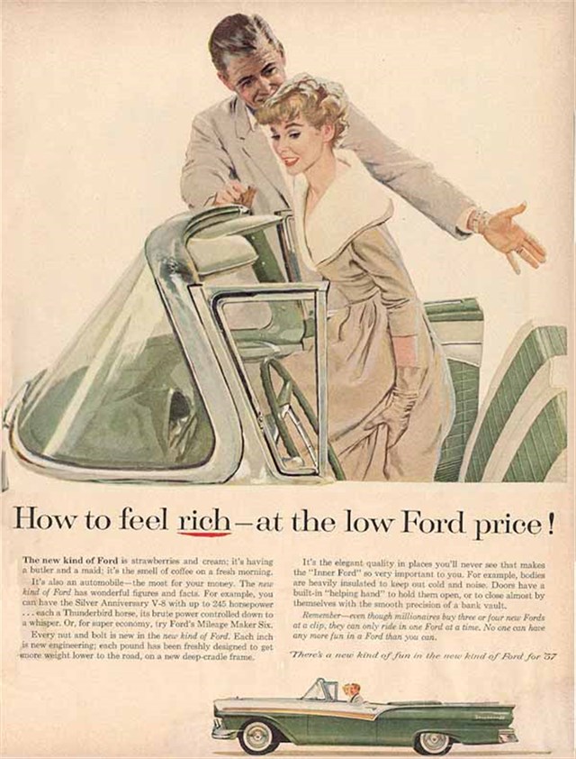 Ford Varios 1957 #216 publicidad impresa