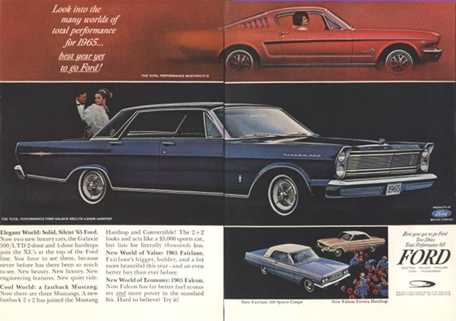 Ford Varios 1965 #43 publicidad impresa