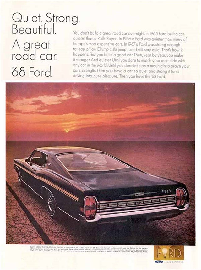 Ford Varios 1968 #829 publicidad impresa