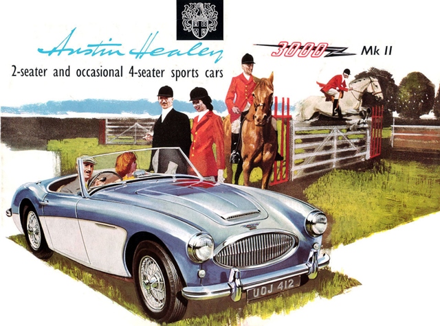 Austin-Healey 3000 MK II 1962 #1255 publicidad impresa