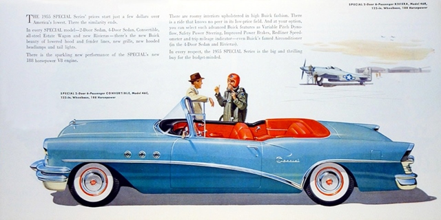 Advertising of Buick Special 1955 #1249