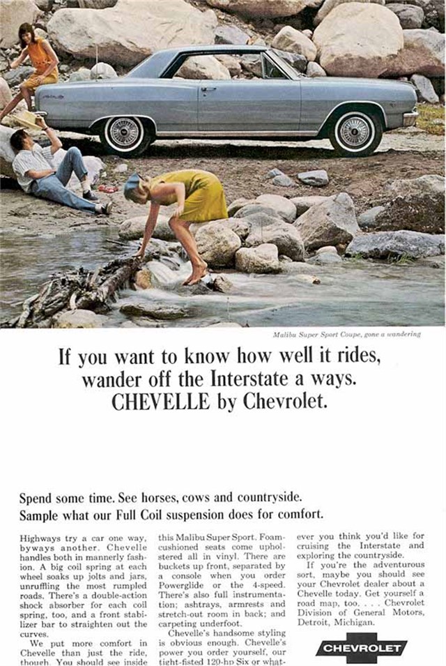 Chevrolet Malibu 1964 #633 publicidad impresa