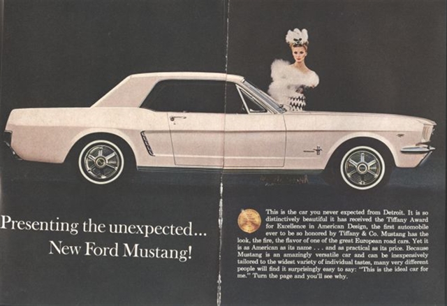 Ford Mustang 1964 #50 publicidad impresa