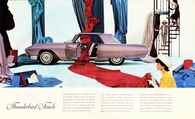 Ford Thunderbird 1963 #1259 publicidad impresa