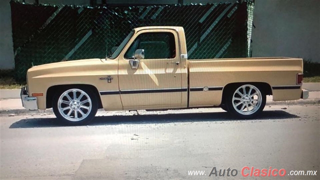 1988 chevrolet pick up - Día Nacional del Auto Antiguo Monterrey 2019