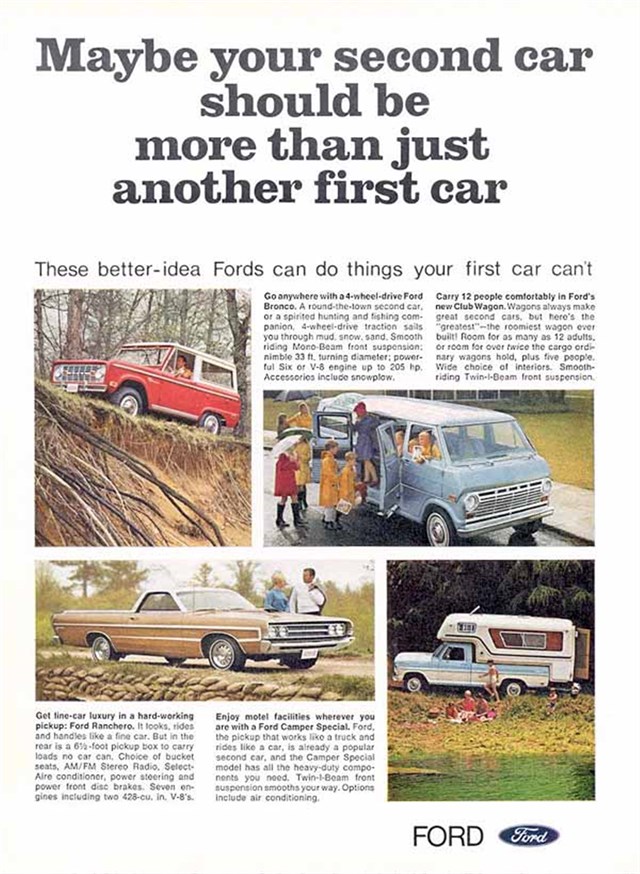 Ford Varios 1969 #837 publicidad impresa