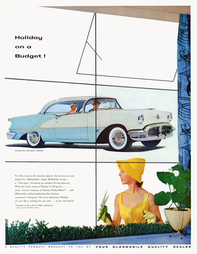 Advertising of Oldsmobile Super 88 1956 #1232