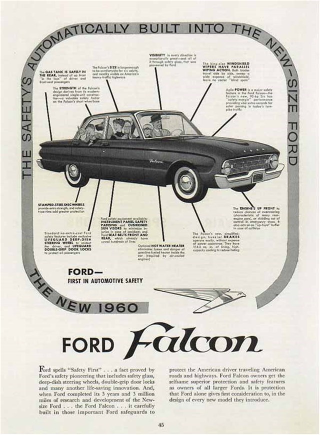 Ford Falcon 1960 #226 publicidad impresa