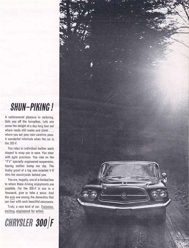Chrysler 300 1960 #556 publicidad impresa