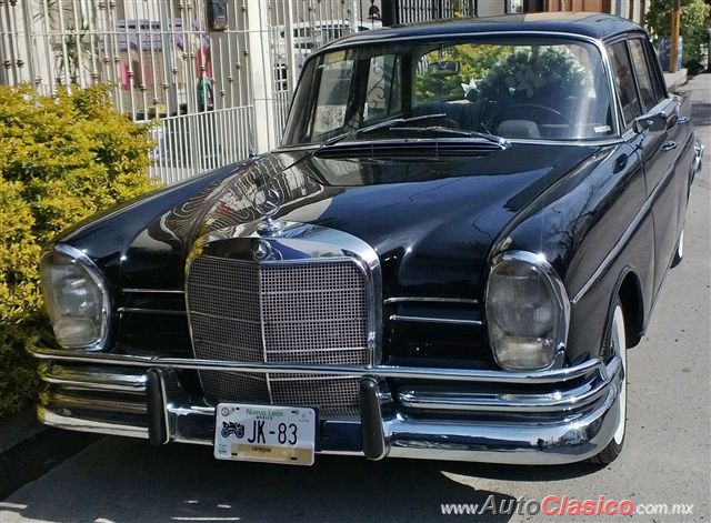 1964 mercedes benz 220 SE - 24 Aniversario Museo del Auto de Monterrey