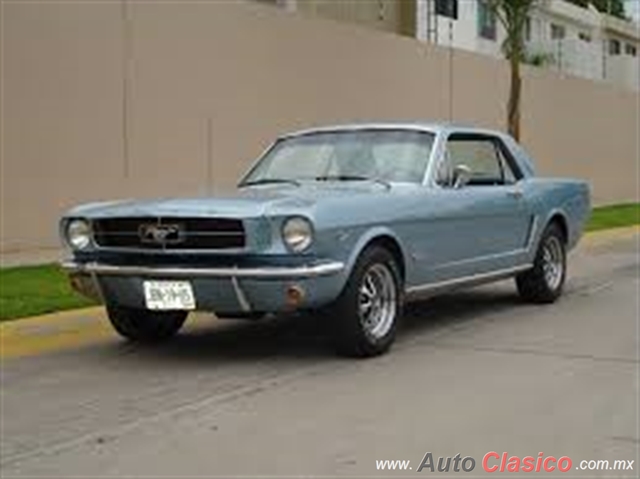 1965 Ford mustang - Día Nacional del Auto Antiguo Monterrey 2019