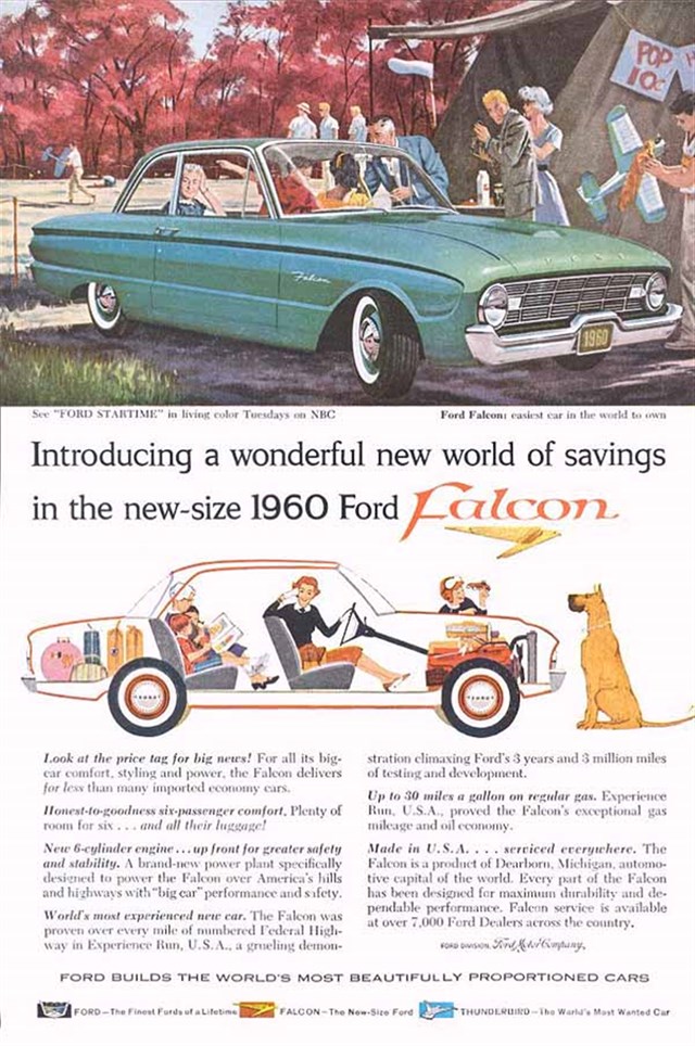 Ford Falcon 1960 #227 publicidad impresa