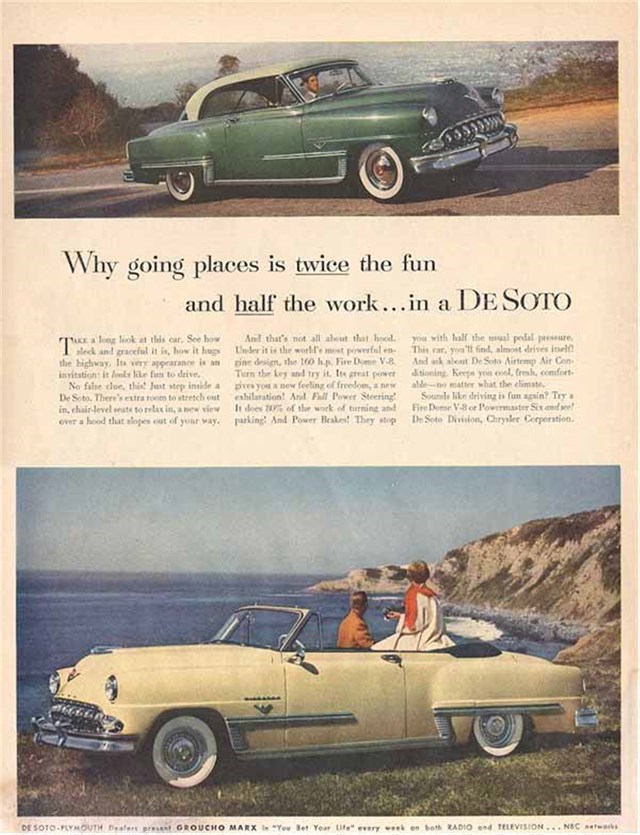 Chrysler Varios 1953 #327 publicidad impresa