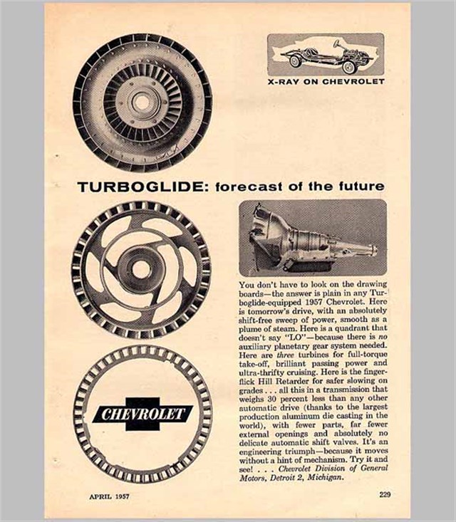 Advertising of Chevrolet Varios 1957 #939