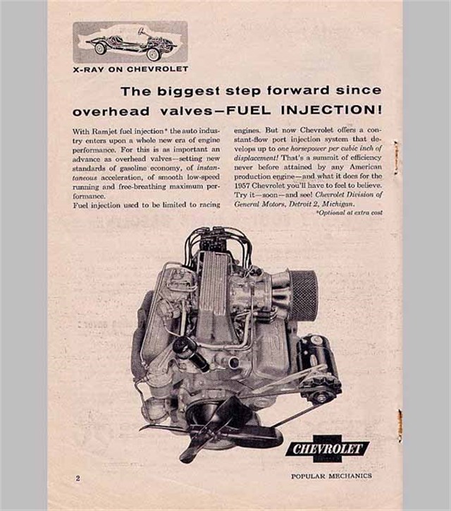 Chevrolet Varios 1957 #940 publicidad impresa