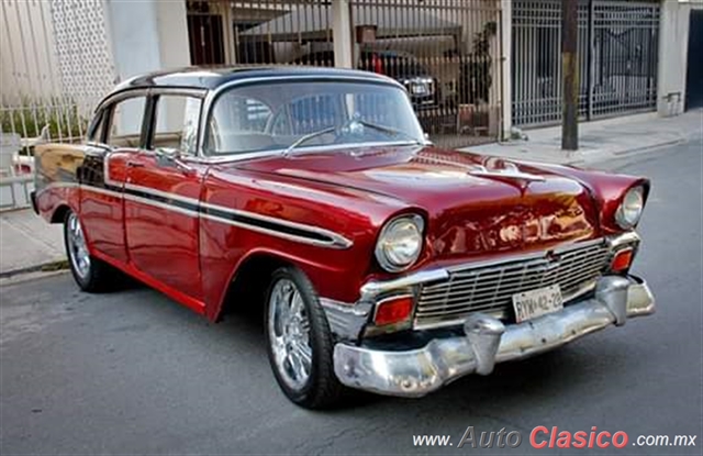 1956 Chevrolet Bel air - Día Nacional del Auto Antiguo Monterrey 2019