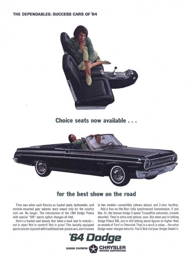 Dodge Polara 1964 #57 publicidad impresa