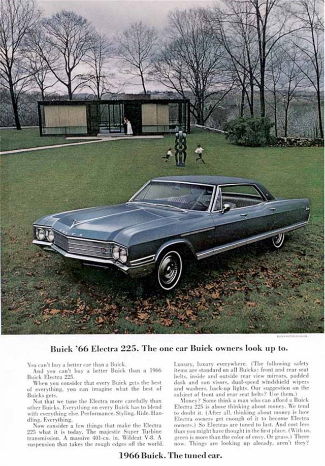 Buick Electra 1966 #743 publicidad impresa