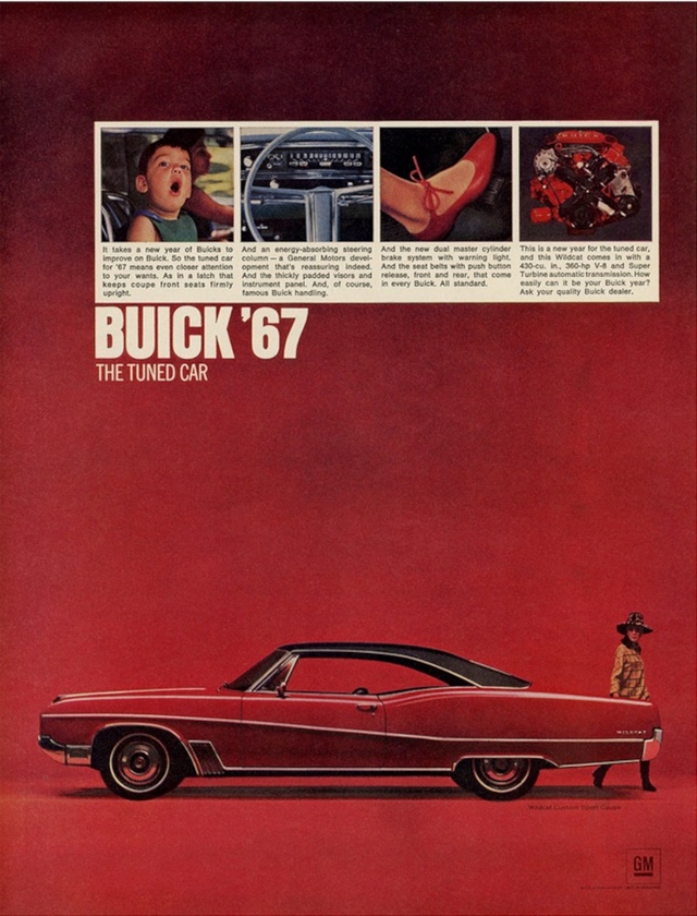 Advertising of Buick Wildcat 1967 #1227