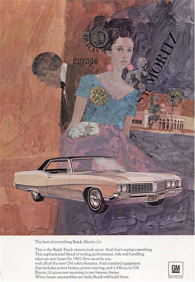 Buick Electra 1967 #745 publicidad impresa