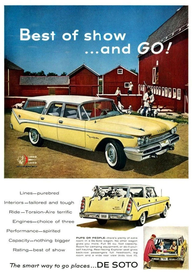 Advertising of DeSoto Wagon 1959 #1228