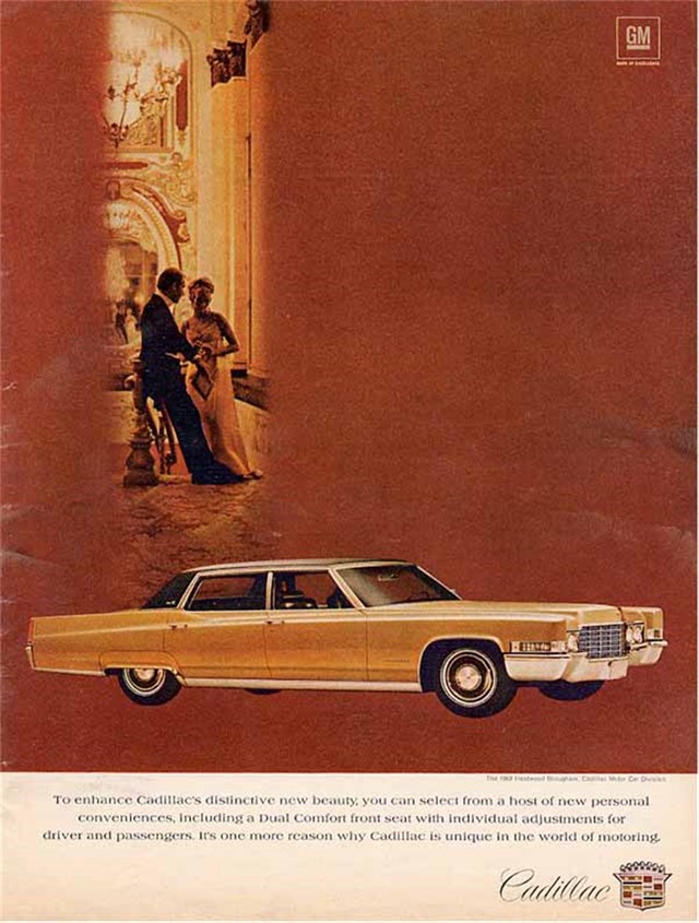 Cadillac Fleetwood 1969 #1046 publicidad impresa