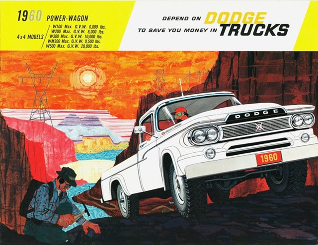 Advertising of Dodge Truck 1960 #1195